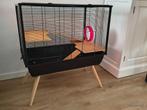 Knaagdierkooi Neo Silta zwart met accessoires te koop, Dieren en Toebehoren, Knaagdieren en Konijnen | Hokken en Kooien, Ophalen