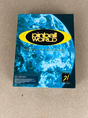 Pinball World Big Box PC game beschikbaar voor biedingen