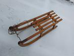 houten slee, Ophalen, Gebruikt, Hout
