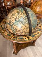 Antieke bar globe drank wereldbol globebar minibar barglobe, Antiek en Kunst, Ophalen