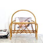 vintage bamboe LECTUURREK rek bohemian boho MCM Deens design, Huis en Inrichting, Woonaccessoires | Krantenbakken en Lectuurbakken