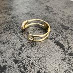 14k gouden ring peperclip model, Sieraden, Tassen en Uiterlijk, Ringen, Ophalen of Verzenden