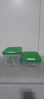 2x Tupperware koelkast-bakjes, Ophalen of Verzenden, Zo goed als nieuw, Groen, Bak of Kom