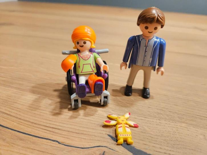 Playmobil 6663 Kind in rolstoel, Kinderen en Baby's, Speelgoed | Playmobil, Zo goed als nieuw, Complete set, Ophalen of Verzenden