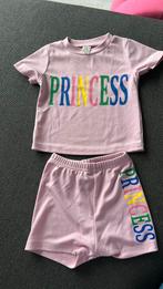 Zomer setje Princess - Roze - Sport - Maat 80, Meisje, Shein, Ophalen of Verzenden, Zo goed als nieuw