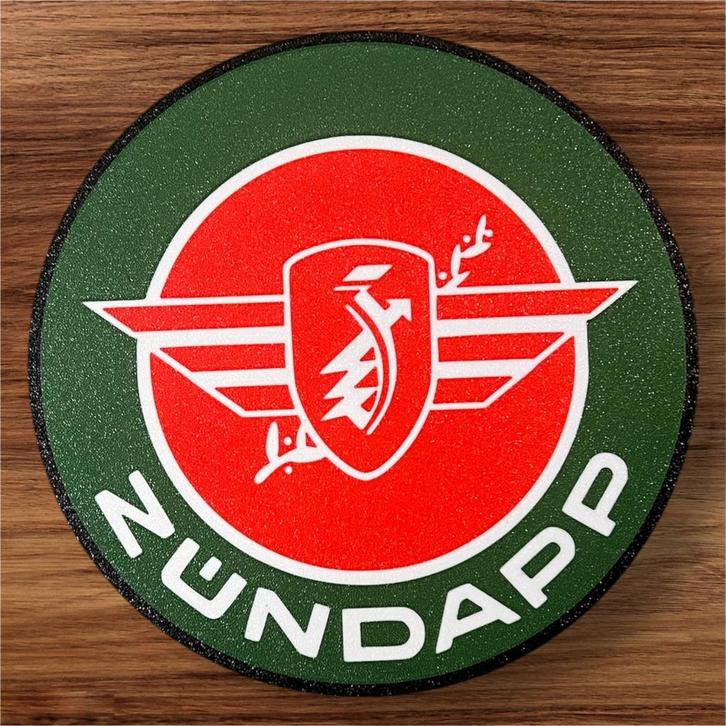 Zundapp lichtbord, Verzamelen, Merken en Reclamevoorwerpen, Zo goed als nieuw, Lichtbak of (neon) lamp, Ophalen of Verzenden