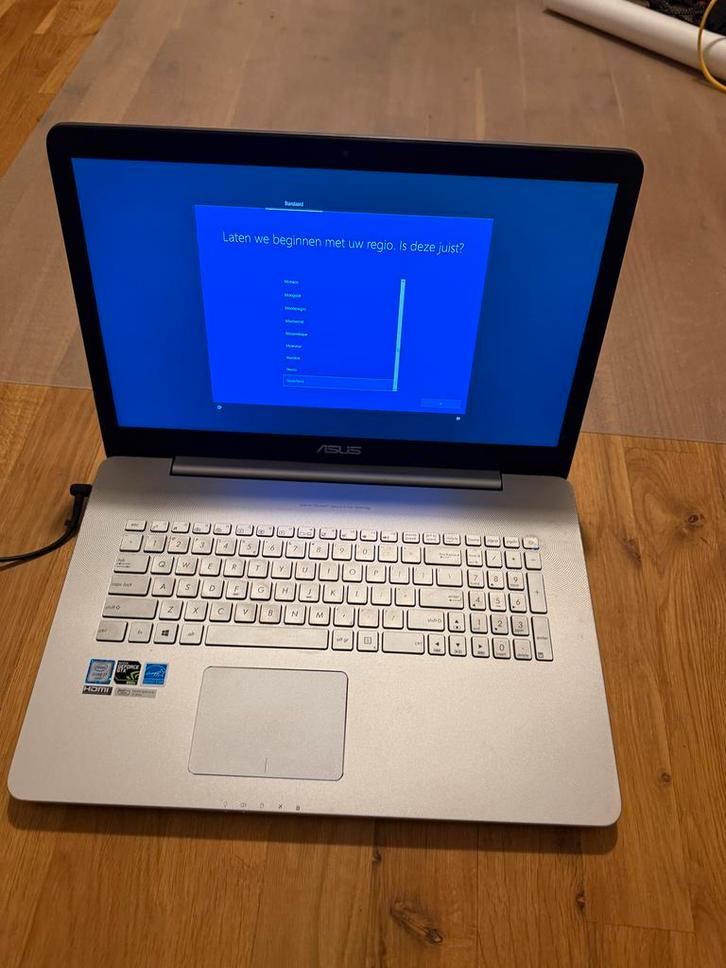 Asus VivoBook Pro N752VX - i7, 17 inch, Computers en Software, Windows Laptops, Gebruikt, 17 inch of meer, HDD, Qwerty, Met videokaart