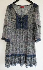 Blauw gebloemde tuniek/jurkje/blouse maat 36 Street One, Kleding | Dames, Blouses en Tunieken, Blauw, Street One, Ophalen of Verzenden