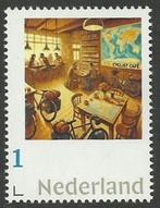 persoonlijke postzegel fiets café Utrecht Ai ontwerp, Verzenden, Na 1940, Postfris