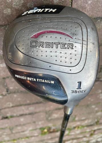 Zenith orbiter driver 1 380cc graphite wood titanium beschikbaar voor biedingen