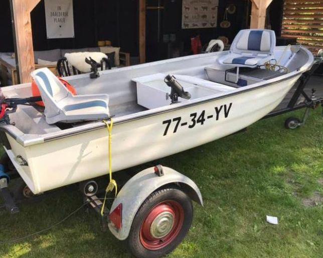 Linder sportsman 355 incl 8pk yamaha 4takt, Watersport en Boten, Vis- en Consoleboten, Gebruikt, Tot 10 pk, 3 tot 6 meter, Benzine