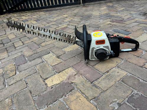 Goedwerkende Stihl HS 61 heggenschaar Stiel heggeschaar, Tuin en Terras, Heggenscharen, Zo goed als nieuw, Benzine, Ophalen