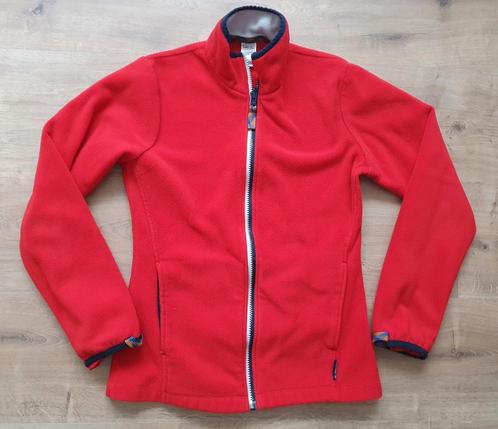 Rood fleece vest Quechua 152 Decathlon, Kinderen en Baby's, Kinderkleding | Maat 152, Zo goed als nieuw, Jongen, Trui of Vest