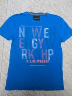 Blauw T-shirt maat 170 / S C&A shirt korte mouw, Kinderen en Baby's, Kinderkleding | Maat 170, Gebruikt, C&A, Ophalen of Verzenden