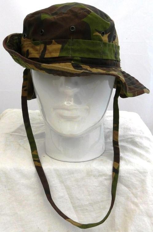 Hoed / Pet, Zomer, Woodland Camo, KL, maat: 59, 1995.(Nr.1), Verzamelen, Militaria | Algemeen, Landmacht, Helm of Baret, Nederland