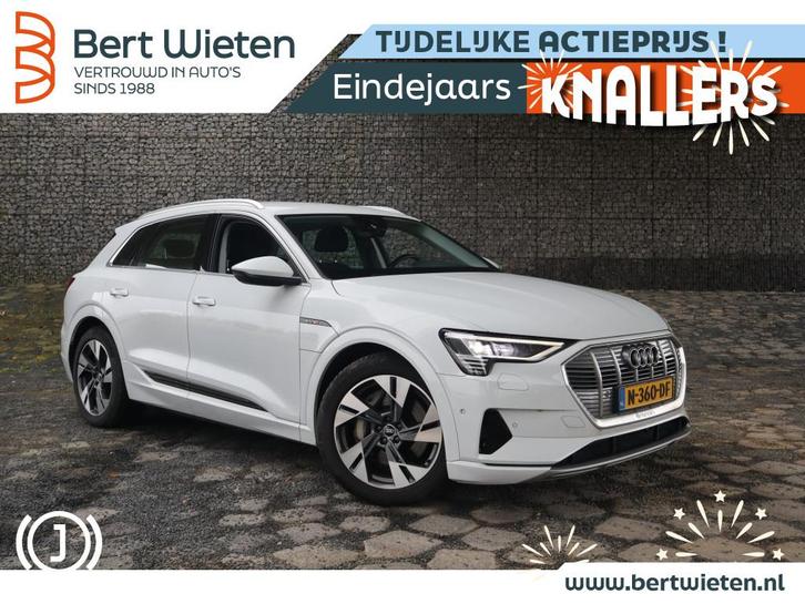 Audi e-tron 55 quattro | Geen import | Cruise | Stoelverwarm, Auto's, Audi, Bedrijf, Te koop, e-tron, ABS, Airbags, Airconditioning