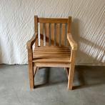 Tuinstoel - met armleuningen - massief teakhout - TTM Wonen, Twee, Nieuw, Tuin en terras, Info@ttmwonen.nl