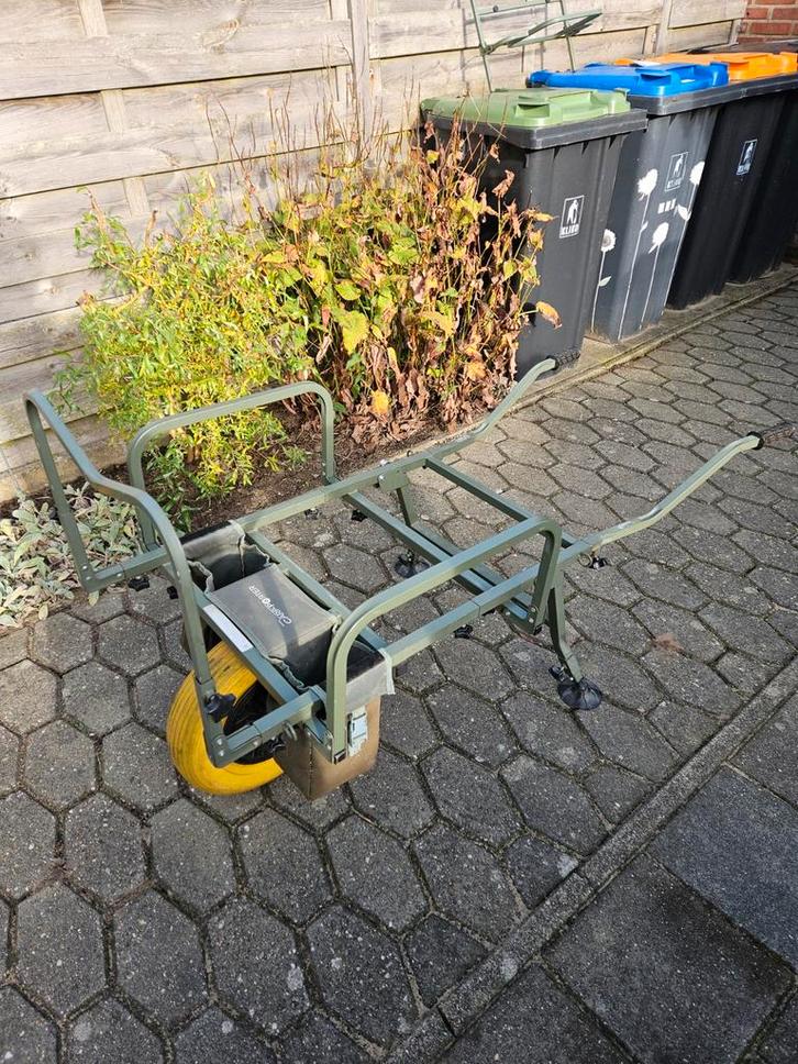 Carp porter mk2 streamline met extra's, Watersport en Boten, Hengelsport | Karpervissen, Gebruikt, Overige typen, Ophalen