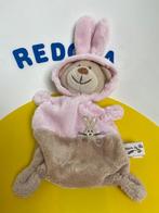 1962 nicotoy grain de ble knuffellap lap beer konijn roze, Ophalen of Verzenden, Zo goed als nieuw, Overige typen