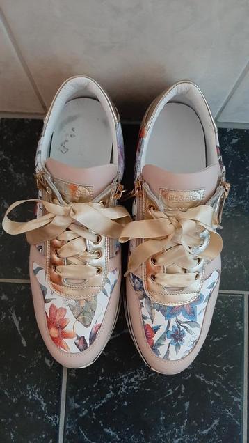 BIJZONDERE ZGAN LEREN NILA & NILA SNEAKERS SCHOENEN MAAT 40 beschikbaar voor biedingen