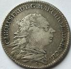 Baden-Durlach zeldzame thaler 1763, Postzegels en Munten, Munten | Europa | Niet-Euromunten, Ophalen of Verzenden, Duitsland, Losse munt