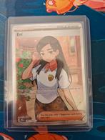 Pokémon Eri Full Art Prismatic Evolution Kaart, Ophalen of Verzenden, Zo goed als nieuw, Losse kaart, Foil