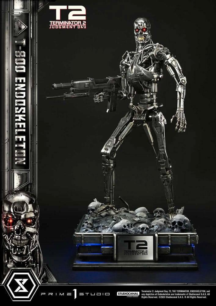 Terminator 2 1/3 Judgment Day T800 Endoskeleton 74 cm, Verzamelen, Film en Tv, Nieuw, Film, Beeldje, Replica of Model, Ophalen of Verzenden