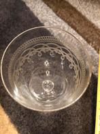 Antiek gegraveerd port / likeur glaasje, Antiek en Kunst, Ophalen of Verzenden