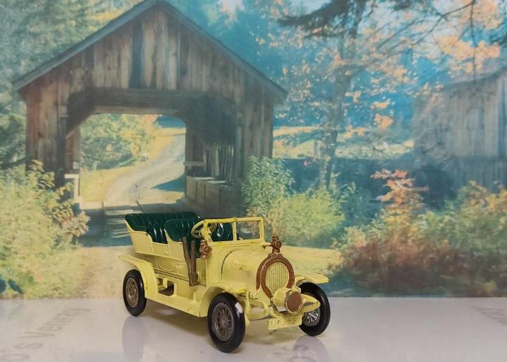 1:45 Spyker 14/18 HP "Roi des Belges" Tourer; 1904; Matchbox, Hobby en Vrije tijd, Modelauto's | 1:43, Gebruikt, Auto, Matchbox
