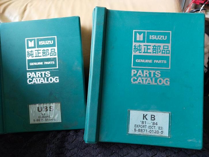 Isuzu Onderdelen Catalogus KB & UBS, Auto-onderdelen, Overige Auto-onderdelen, Gebruikt, Ophalen of Verzenden