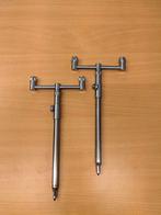 Karpervissen Solar 2x buzzerbars 2 rod met 2x steunen, Watersport en Boten, Hengelsport | Karpervissen, Ophalen of Verzenden, Zo goed als nieuw