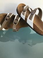 GRATIS VERZENDEN | BIRKENSTOCK Mayari khaki slippers 37, Slippers, Overige kleuren, Verzenden, Zo goed als nieuw
