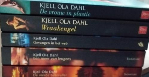 Kjell Ola Dahl - Gevangen in het web, Boeken, Thrillers, Gelezen, Scandinavië, Ophalen of Verzenden