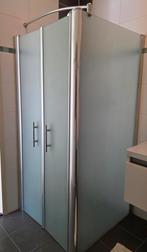 Douchecabine met chromen frame, Huis en Inrichting, Badkamer | Complete badkamers, Ophalen, Gebruikt