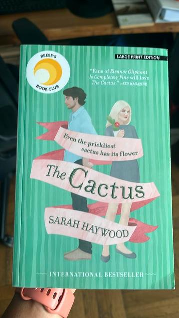 The Cactus - Sarah Haywood - English - Large Print beschikbaar voor biedingen