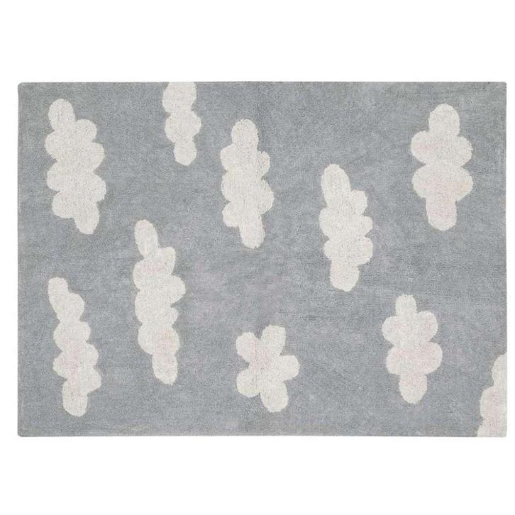 Kindervloerkleed Wolk Grijs Lorena Canals, Kinderen en Baby's, Kinderkamer | Inrichting en Decoratie, Nieuw, Kleed of Kussen, Ophalen of Verzenden