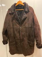 Donkerbruine Lammy Coat Heren XXL - Schapenleer, Ophalen of Verzenden, Bruin