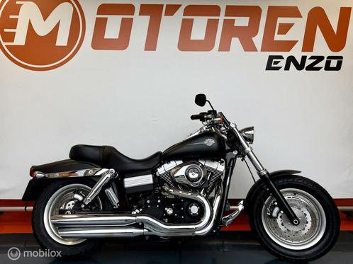 Harley Davidson 96 FXDF Dy.Fat Bob ORIG NL 5HD1 DENIM BLACK, Motoren, Motoren | Harley-Davidson, Bedrijf, Chopper, meer dan 35 kW
