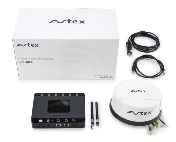 Avtex AMR104X 4G router, Caravans en Kamperen, Camper-accessoires, Nieuw, Ophalen of Verzenden