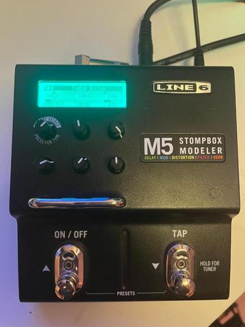 Line6 M5 Stompbox Modeler beschikbaar voor biedingen