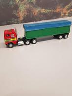 Te koop Freightliner 6x4 met oplegger 1/50, Ophalen of Verzenden, Zo goed als nieuw, Bus of Vrachtwagen