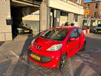 Peugeot 107 1.0 12V 3DR 2006 Rood Airco voll pakket opties, Voorwielaandrijving, Stof, 765 kg, 68 pk