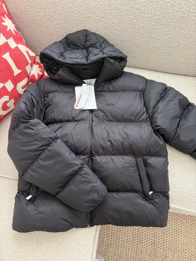 Zwarte puffer jas Arte, Kleding | Heren, Jassen | Winter, Maat 48/50 (M), Zwart, Nieuw, Ophalen of Verzenden