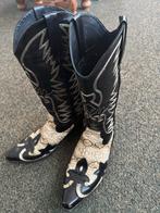 Gedragen Western Boots - Nieuwe zolen! Mt 43, Kleding | Heren, Zwart, Boots, Ophalen of Verzenden, Gedragen