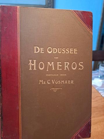 De Odussee van.Homerus Vosmaer vertaling 1888 beschikbaar voor biedingen