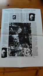 Annekabouke kopie krant, Verzamelen, Beelden en Beeldjes, Ophalen, Zo goed als nieuw, Overige typen