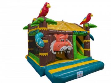 Te koop nieuw springkussen Jungle 2025  beschikbaar voor biedingen