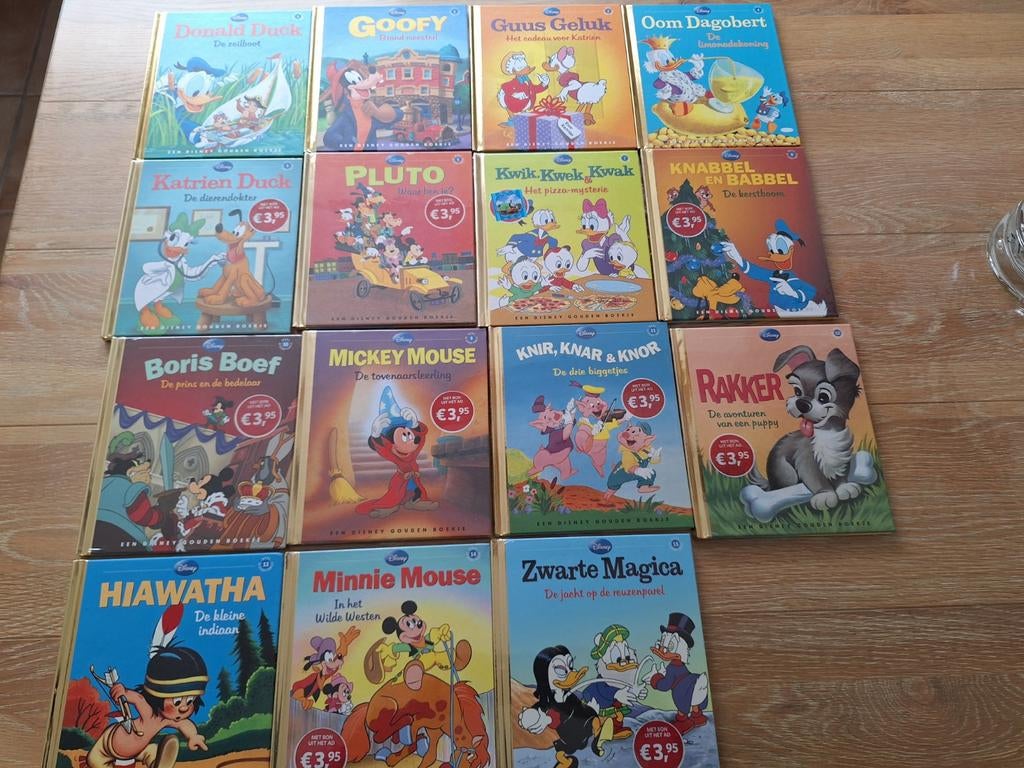 15 gouden Disney boekjes NIEUW, Boeken, Ophalen of Verzenden, Zo goed als nieuw, 3 tot 4 jaar