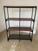 FJÄLLBO Shelving unit, black, 100x136 cm, Huis en Inrichting, Ophalen, Gebruikt