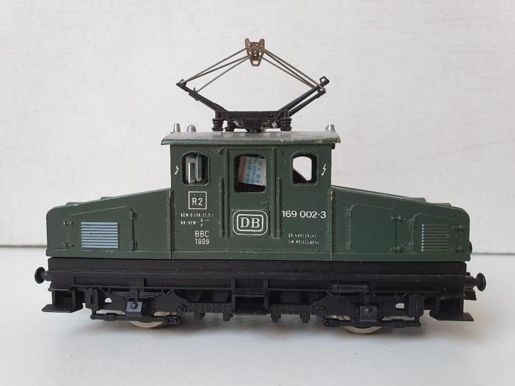 LIMA/HEMA H0 El. locomotief 169 002-3 analoog gelijkstroom, Hobby en Vrije tijd, Modeltreinen | H0, Gebruikt, Locomotief, Gelijkstroom